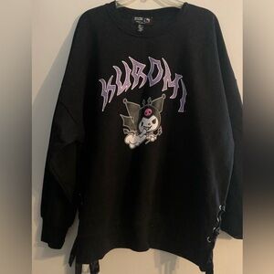 Forever 21 x Hello Kitty & Friends size 2X Kuromi sweatshirt